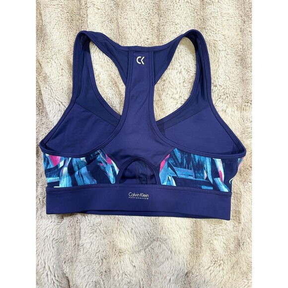 Calvin Klein Women`s Performance Yoga Fitness Sports Bra SizeL - Picture 6 of 9